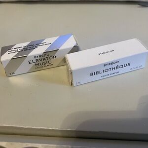 BYREDO OFF WHITE Virgil Abloh Eau de Parfum Bibliotheque Elevator Perfume Set